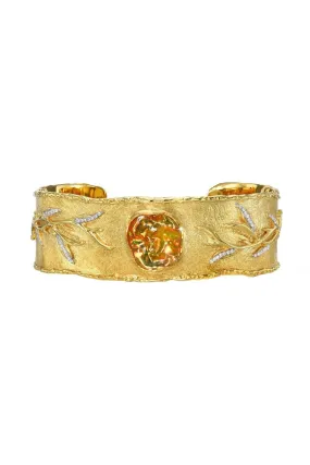 Fire Opal Embrace Bracelet