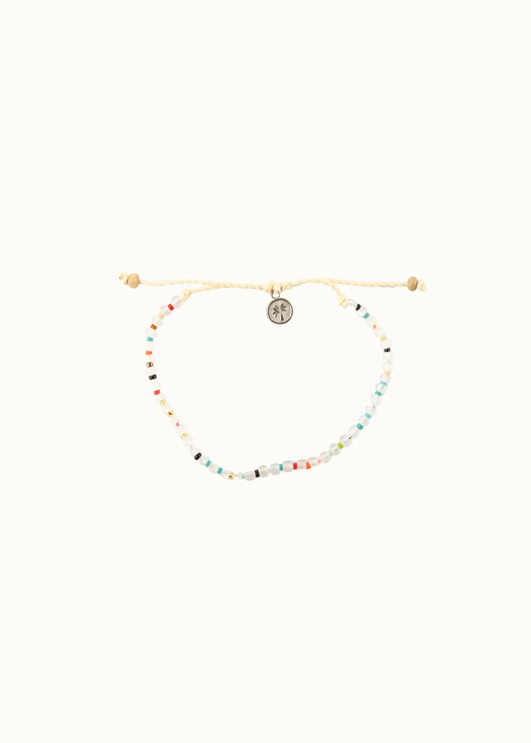 Masceti Frosted Glass Beaded Bracelet
